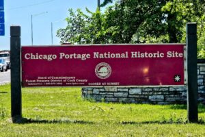 Chicago Portage sign