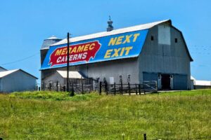 Meramec Caverns barn sign Meramec Caverns barn sign