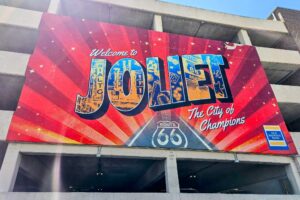Joliet Route 66 sign