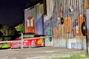 Lightning McQueen and tipped tractors