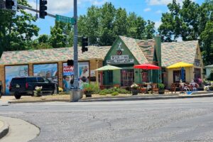 1930's Philip's filling station is now Weir on Route 66 restaurant 1930's Philip's filling station is now Weir on Route 66 restaurant