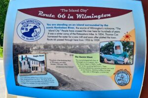 Wilmington information sign Wilmington information sign