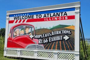 Welcome to Atlanta billboard Welcome to Atlanta billboard