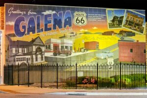 Galena, KS Route 66 mural