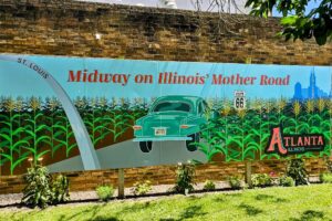 Route 66 Park - IL Midway Mural Route 66 Park - IL Midway Mural