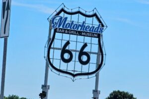 Motorheads - largest 66 sign in the world Motorheads - largest 66 sign in the world