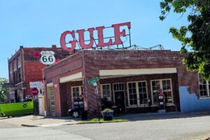 Old Gulf Gas Station Old Gulf Gas Station