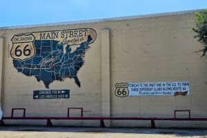Main Street Mural on Torchy's Club Main Street Mural on Torchy's Club