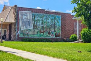 Homecoming Fair 1940 mural Homecoming Fair 1940 mural
