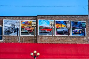 Automotive mural Automotive mural