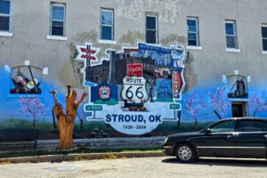 Route 66 mural Route 66 mural