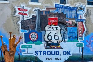 Route 66 mural Route 66 mural