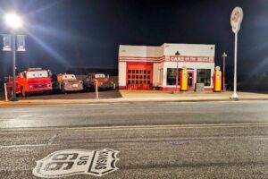 Refurbished Kanex station with the rusty tow truck inspiring "Tow Mater" Refurbished Kanex station with the rusty tow truck inspiring "Tow Mater"