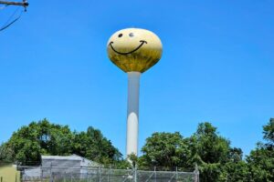 Smiley Face Water Tower Smiley Face Water Tower