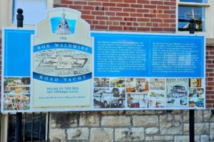 Waldmire Land Yacht sign Waldmire Land Yacht sign