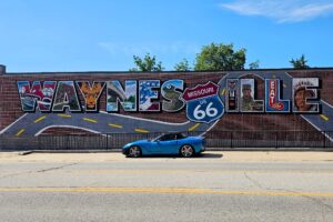 Waynesville Route 66 mural Waynesville Route 66 mural