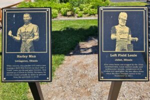 Harley Man and Left Field Louie Harley Man and Left Field Louie