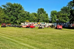 Towanda Speedway display of race cars