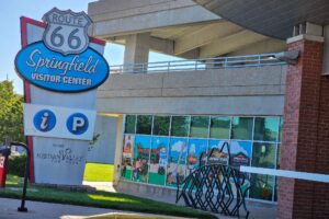 Springfield Visitors Center & mural Springfield Visitors Center & mural