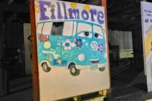 Fillmore mural at Luigi's Pit Stop