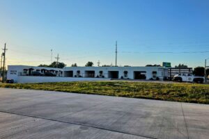 Side view of the Boots Court Motel Side view of the Boots Court Motel