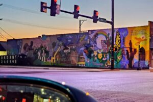 A colorful Joplin mural A colorful Joplin mural