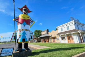 A Kachina Doll welcome A Kachina Doll welcome