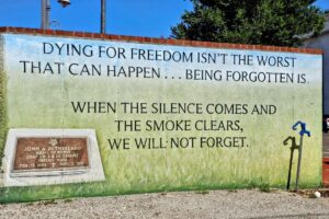 Fallen Soldier memorial mural Fallen Soldier memorial mural