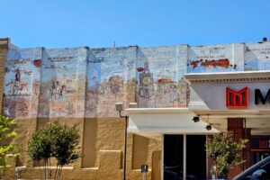 Very old El Reno mural Very old El Reno mural