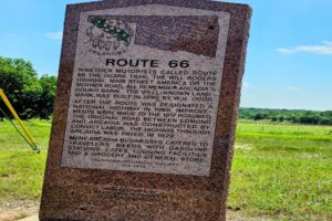 Arcadia Route 66 Informational Sign