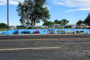IL, MO, KS, OK Cars on mural IL, MO, KS, OK Cars on mural