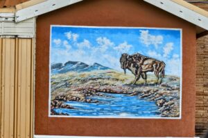 Buffalo mural Buffalo mural