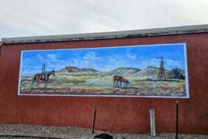 Classic Texas ranching mural Classic Texas ranching mural