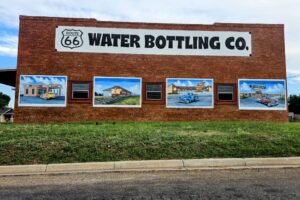 Murals on the Water Bottling Co building Murals on the Water Bottling Co building