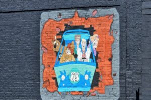 Scooby Doo mural Scooby Doo mural