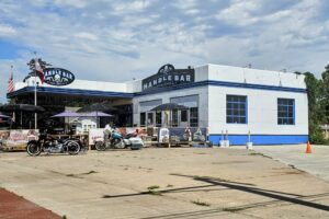 The Handle Bar & Grill (clever name!) The Handle Bar & Grill (clever name!)