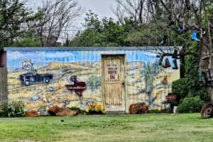 Route 66 panhandle mural