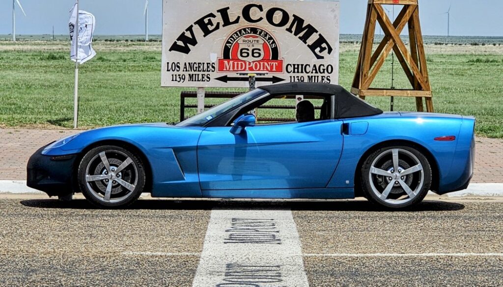 Route 66 Mid Point Line