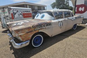 Midpoint Cafe antique car Midpoint Cafe antique car