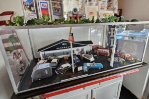 MidPoint Cafe - diorama display MidPoint Cafe - diorama display