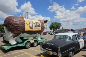 Beg Texan Bull and Popo car Beg Texan Bull and Popo car